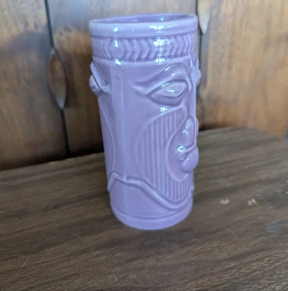 Vintage Accoutrements Lavender Tiki Mug - Picture 5 of 5